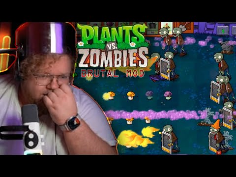 Видео: ЭТОТ УРОВЕНЬ РЕАЛЬНО ПРОЙТИ? || Т2х2 ИГРАЕТ В Plants vs. Zombies Brutal mode #2