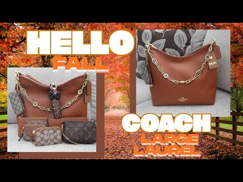 Видео: Вам нужна эта сумка! Coach Large Laurel из светло-коричневой кожи