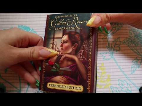 Видео: Обзор+болталка Оракул Золотые мечты Ленорман (Gilded Reverie Lenormand)