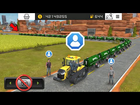 Видео: FS 18: Как создать самую длинную цепочку танкеров | Мультиплеер FS 18 | Farming Simulator 18 #FS18
