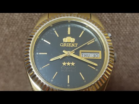Видео: Часы ORIENT CRYSTAL 21 jewels сервисное обслуживание Watchmaking Wristwatch