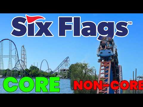 Видео: Какие парки Six Flags являются ОСНОВНЫМИ, а какие — НЕОСНОВНЫМИ?