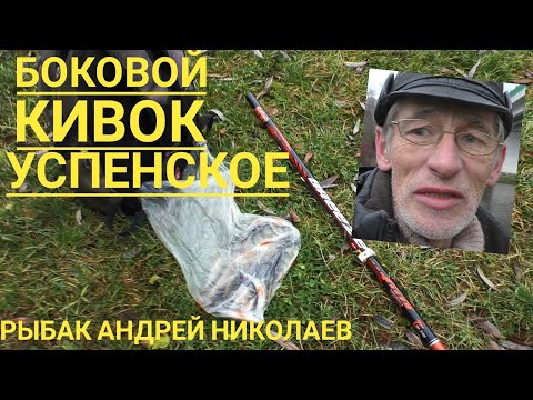 Видео: Боковой кивок на реке. Успенское. Рыбак Андрей Николаев. Ловим окуня осенью.