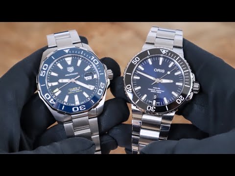 Видео: ЧТО ЛУЧШЕ КУПИТЬ? TAG HEUER AQUARACER VS ORIS AQUIS DATE