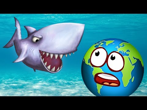Видео: Гигантская АКУЛА съела всех. ИГРА Tasty Planet Forever #5 на Игрули TV