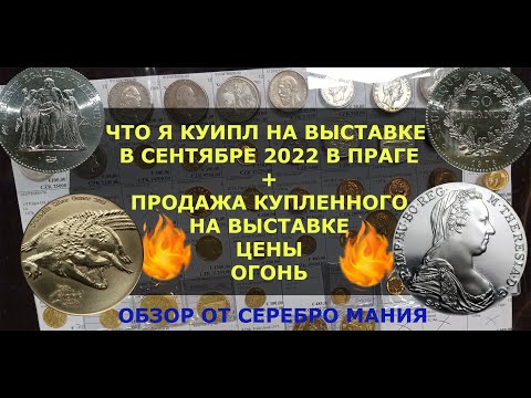 Видео: ⚡ ПОКУПКА МОНЕТ С ВЫСТАВКИ В ПРАГЕ СЕНТЯБРЬ 2022 ⚡ И ПРОДАЖА ⚡  МОНЕТЫ СЕРЕБРО ⚡ НУМИЗМАТИКА