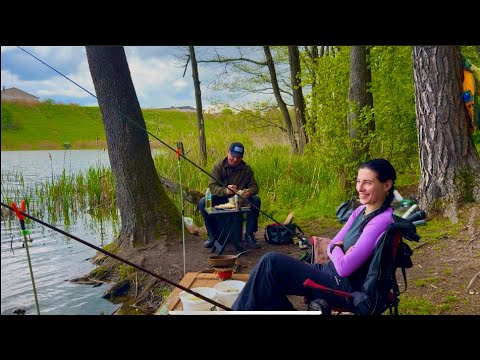 Видео: С ЮЛЕЙ НА РЫБАЛКЕ, КАРАСЬ СОШЁЛ С УМА, КАК БЫСТРО И ВКУСНО ПРИГОТОВИТЬ КУШАТЬ НА ПРИРОДЕ, ОТЫХ ФИДЕР