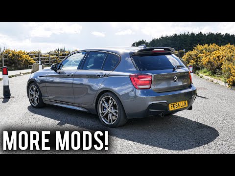 Видео: БОЛЬШЕ МОДИФИКАЦИЙ ДЛЯ BMW M135I! (КАСТОМНЫЙ РУЛЬ, СПОЙЛЕР И МНОГОЕ ДРУГОЕ!)