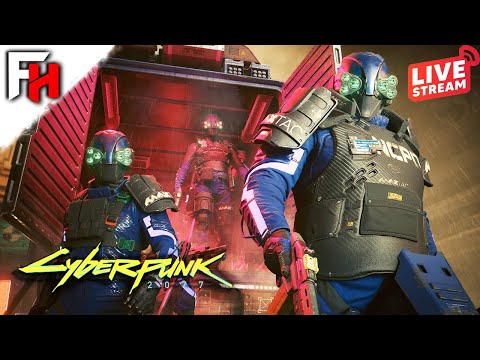 Видео: Cyberpunk 2077 — Творим порядок и справедливость. Первое прохождение ( Стрим #7 )