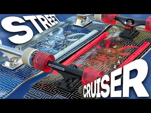 Видео: Скейтборд Street VS Cruiser