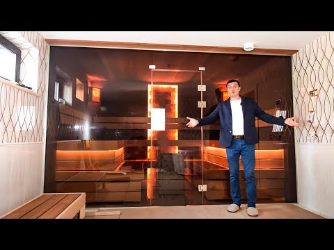 Видео: ОГРОМНАЯ ПАРНАЯ 3,6х2,4 МЕТРА! Проектирование, монтаж и отделка сауны под ключ