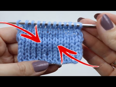 Видео: ПРОЩЕ ПРОСТОГО!| ПЕРЕХОД К ЛИЦЕВОЙ ГЛАДИ ПОСЛЕ ПОЛОЙ РЕЗИНКИ| Аккуратный край изделия