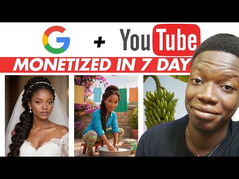 Видео: Зарабатывайте 32 доллара в день с новым ИИ от Google, создавая африканские сказки