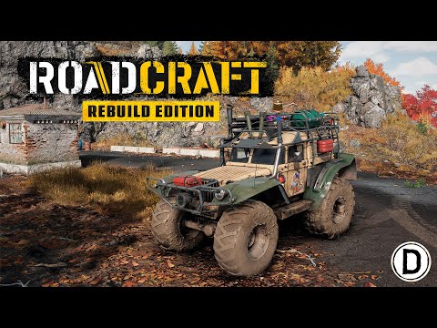Видео: Старт карты Эрозия - RoadCraft - Rebuild Expansion