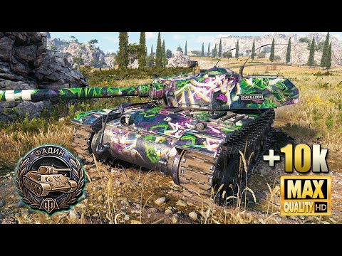 Видео: Бурраск: медаль Фадина и +10к урона - World of Tanks