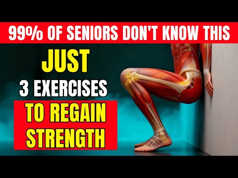 Видео: После 60 лет ходьбы недостаточно — попробуйте эти 3 лёгких упражнения для настоящей силы и равнов...