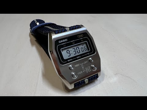 Видео: Casio A1100D. Обзор на русском.