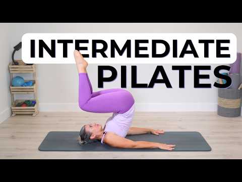 Видео: 20 минут пилатеса на коврике без оборудования | Пилатес на коврике для среднего и продвинутого ур...