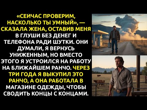 Видео: ЖЕНА ради шутки БРОСИЛА меня в глуши. Я устроился НА РАНЧО и через 3 года выкупил его.