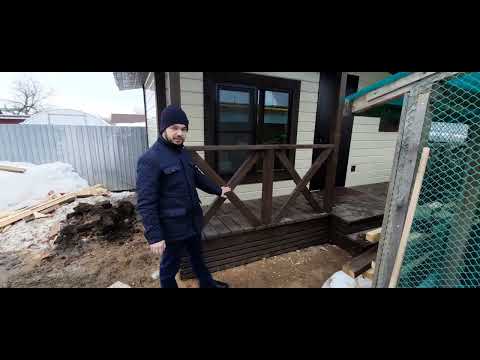 Видео: Классная баня 6*3,3 с отдельной помывочной.