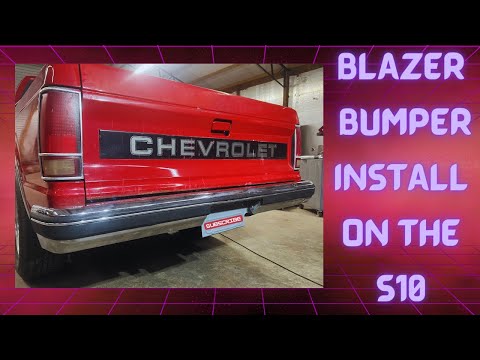 Видео: Установка бампера Blazer на S10 первого поколения
