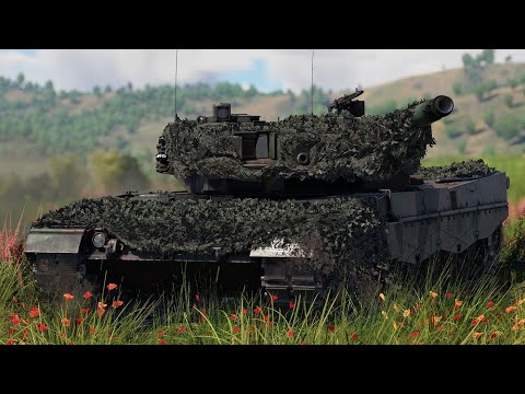 Видео: Leopard 2 (PzBtl 123) Лучший прем за Германию!