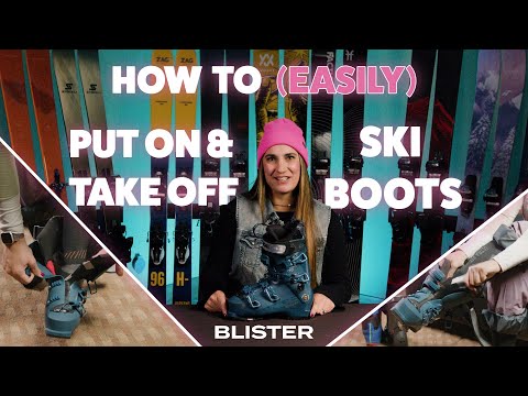 Видео: Горнолыжные ботинки: как ЛЕГКО надевать и снимать | BLISTER
