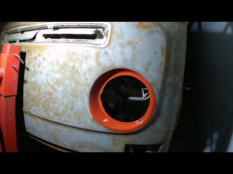 Видео: Фольксваген Т2 ремонт кузова - восстановление из хлама - 2 часть. VW Transporter T2