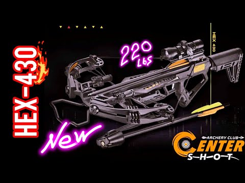 Видео: HEX-430 - 220 фунтов - 430 fps - Новый арбалет для Охоты EK Archery, быстрее, сильнее, точнее - 2025