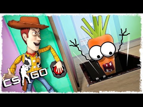 Видео: МОРКОВКА ТРОЛЛЬ vs ВУДИ МАНЬЯК В CS:GO!!!