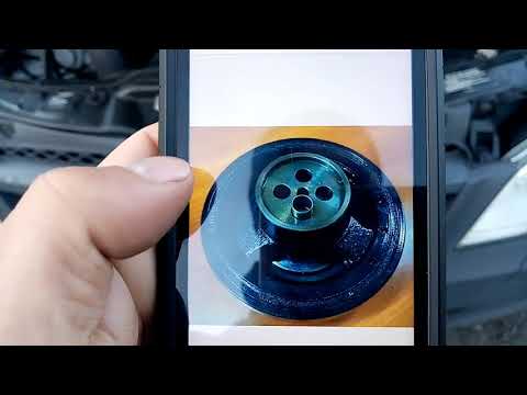 Видео: шкив коленвала проблема mercedes-benz  vito w639