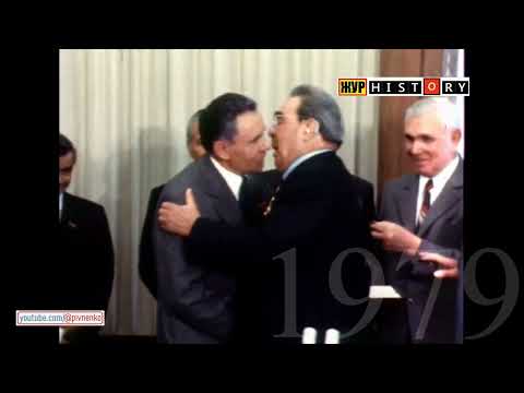 Видео: НАГРАЖДЕНИЕ МИНИСТРА ИНОСТРАННЫХ ДЕЛ А.А. ГРОМЫКО - 24 августа 1979