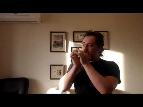 Видео: Урок 1 - Простой блюзовый Лик с подтяжкой на 4 отверстии.