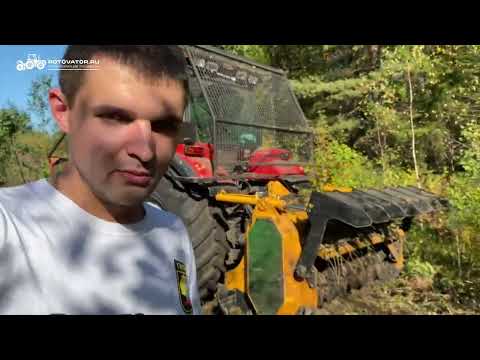 Видео: Отзыв клиента по МТЗ-2022 с мульчером Serrat FX+ T2000