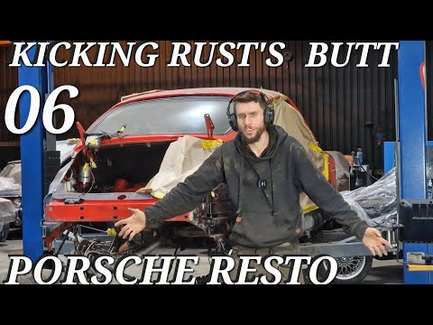 Видео: Пинаем ржавчину (или ржавчина, пинающая мою задницу — судить вам) Реставрация классического Porsc...