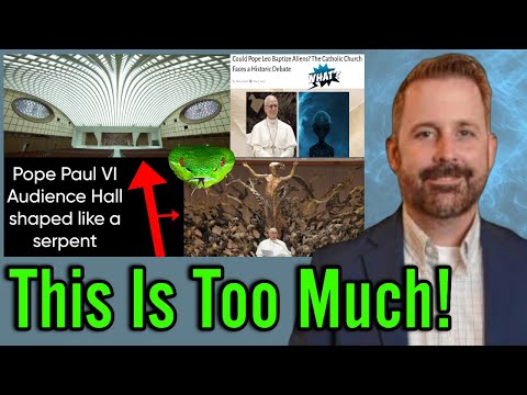 Видео: Зал аудиенций Папы в форме змеи? Крещение инопланетян и прочая чушь от Charisma News 🙄