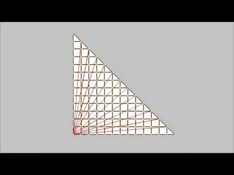 Видео: 7 Точки с целыми координатами и диагональ квадрата