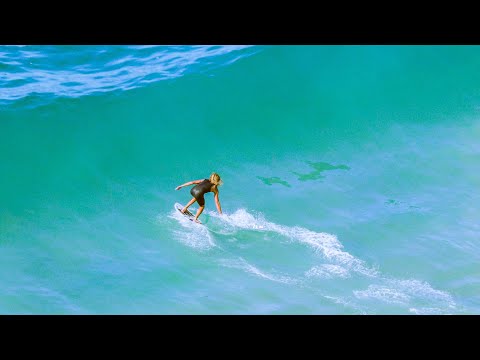 Видео: КАК ЛОВИТЬ ВОЛНЫ НА СКИМБОРДЕ С 3-КРАТНЫМ ЧЕМПИОНОМ МИРА БЛЭРОМ КОНКЛИНОМ