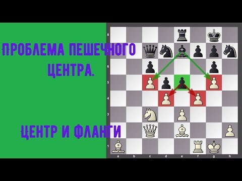 Видео: Шахматы. Урок 1. 2 разряд - КМС. Проблема пешечного центра. Центр и фланги. Георгиу - Хеннигс.