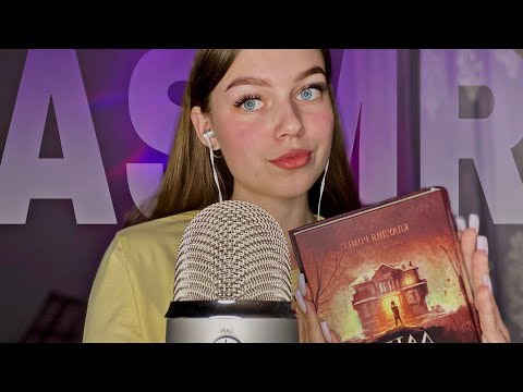 Видео: 📚АСМР читаю книжку неразборчивым шепотом (пытаюсь)|| звуки рта