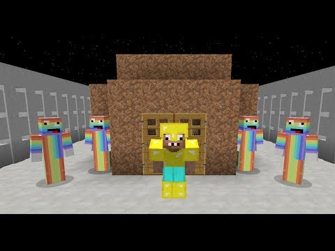 Видео: ПРО НА ЛУНЕ ПРОТИВ ЗЛОЙ РАДУЖНЫЙ ПРИШЕЛЕЦ МУТАНТ В МАЙНКРАФТ ! Профессионал Жека в космосе minecraft