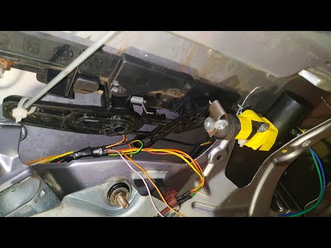 Видео: Peugeot 206 замок багажника от жигулей! Замена электропривода