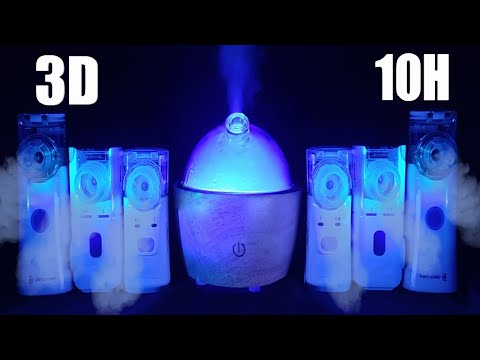 Видео: 😪ASMR: потрясающий 3D-аэрозоль. Семь небулайзеров с идеальным басом для сна💤