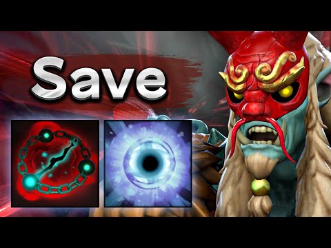 Видео: Гримстрок и Лич супер связка саппортов! - Save Grimstroke 7.37 DOTA 2