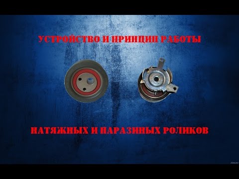 Видео: Устройство и принцип работы натяжных и паразитных  роликов