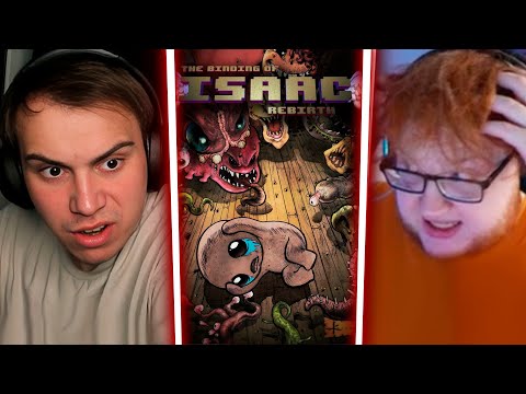 Видео: ГЛЕБ С ХЕЛИНОМ ИГРАЕТ в The Binding of Isaac | Sasavot