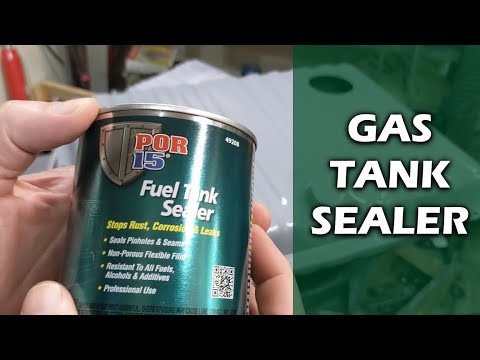 Видео: Нанесение герметика для топливного бака POR-15 (True Spirit # 42)