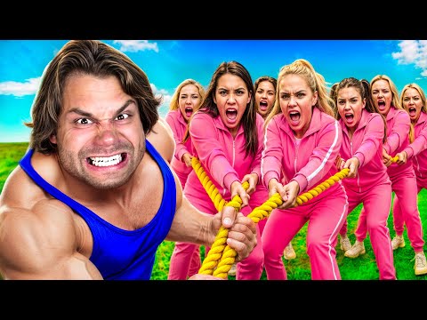 Видео: Самые Вредные Девчонки против САМОГО СИЛЬНОГО человека в мире !