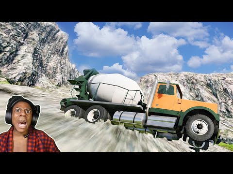 Видео: Падающие машины 😦 #4 - [BeamNG.Drive]