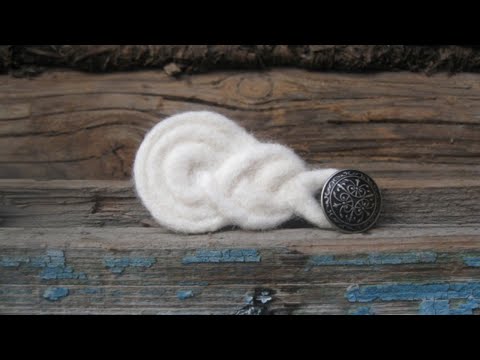 Видео: Идеальная застежка для валяных изделий. И не только для них, возможно!